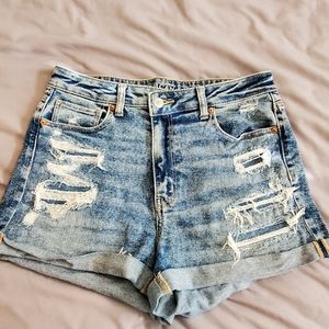 American Eagle denim shorts size 8